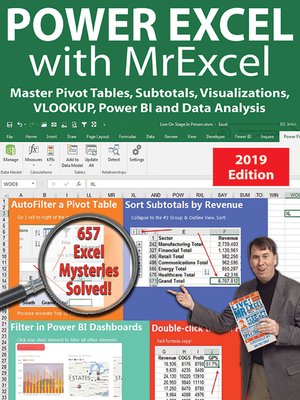 cover image of Power Excel 2019 with MrExcel